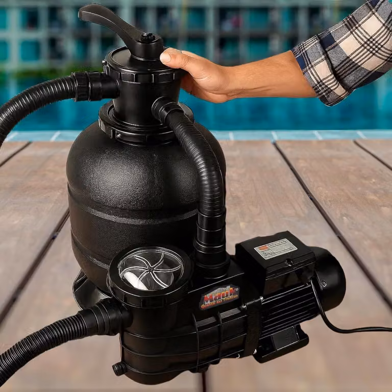 Pompa per piscina, 7500 litri/ora, 320 W