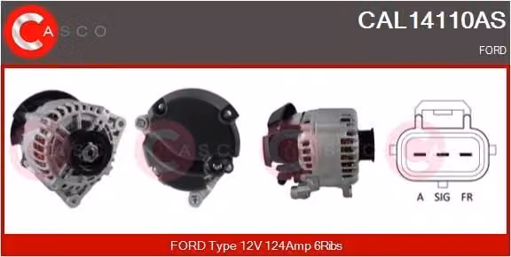 Alternatore 124A