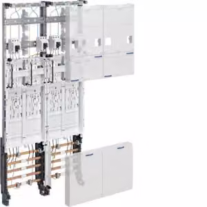 Array completo 1050mm,2array,eHZ,4ZP - Pannello contatori 4 contatori kWh 0 righe ZK3EH24