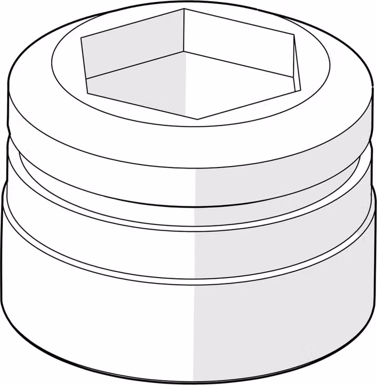 Anello di sgocciolamento Hansa completo, 1 pz.