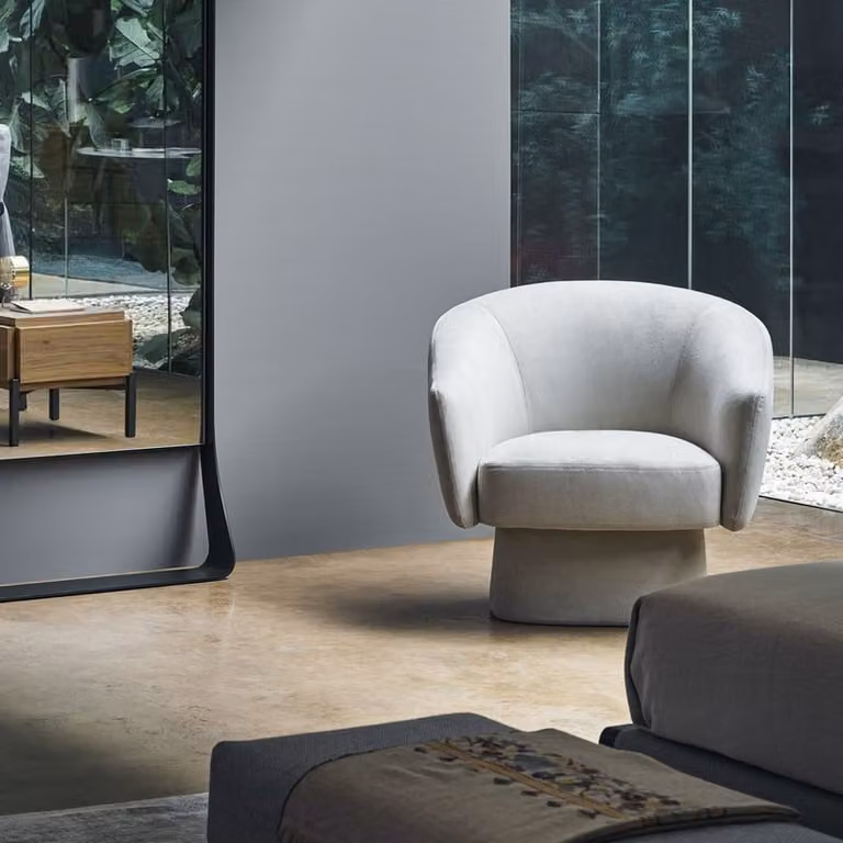 Poltrona Bruno Bonaldo Base Rivestita
