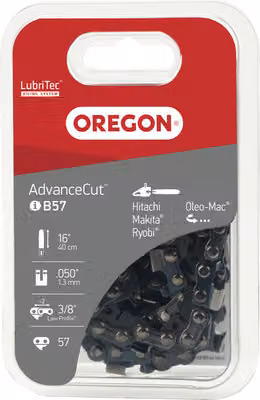 Catena per sega OREGON B57 3/8" 1,3 mm 57 maglie 40 cm