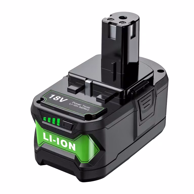 Batterie, capacità 9000 mAh, tecnologia al litio, compatibile con Ryobi, modello 1B
