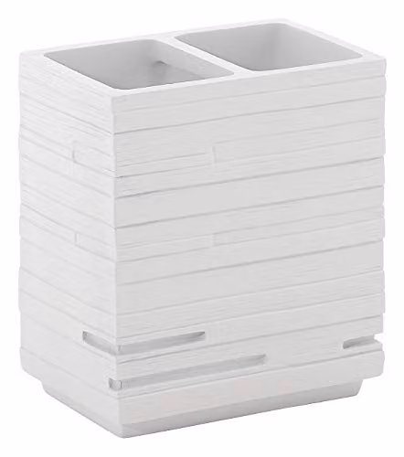 Quadrotto Portaspazzolini bianco