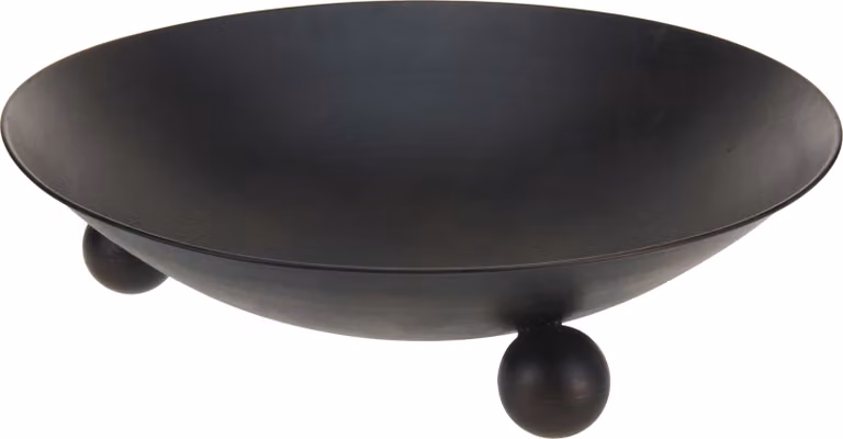 Braciere Ambiance, ferro, 57x15 cm, nero