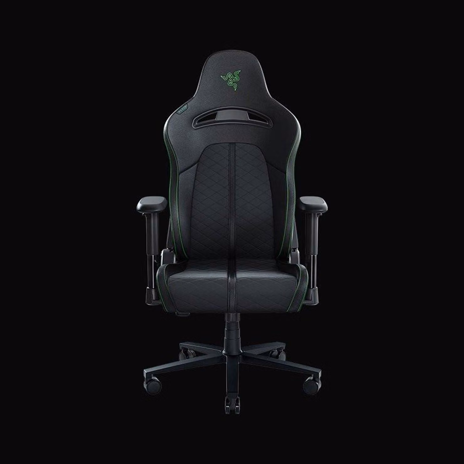 Sedia da gioco Razer Enki X verde, colore:nero-verde