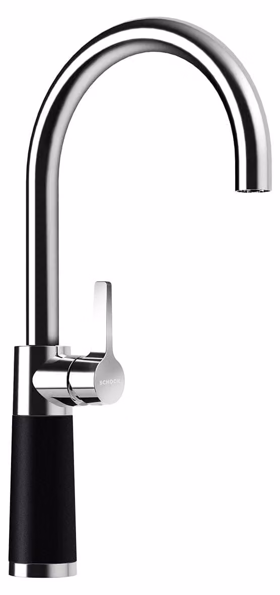 Miscelatore SCHOCK SC-520 in PURO con canna fissa / CRISTADUR®