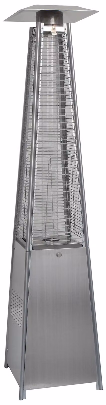 Riscaldatore radiante Fornorth Pyramid 13kW a gas, acciaio inox