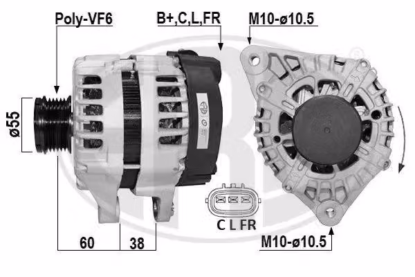 Alternatore 150A