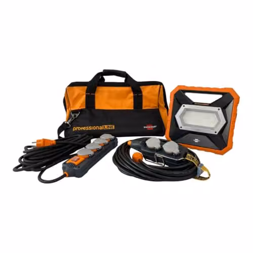 Brennenstuhl Set di Montaggio Industriale con Borsa