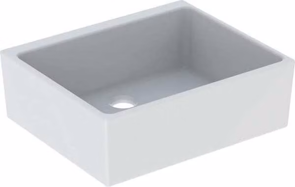 Geberit Evier sans trop-plein 50cm, blanc, 360050000, 360050000