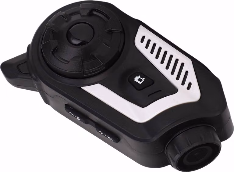 Cuffia per casco da moto, chiamate Bluetooth, musica, notte, WLAN, connessione mobile, interfono con telecamera 2K HD