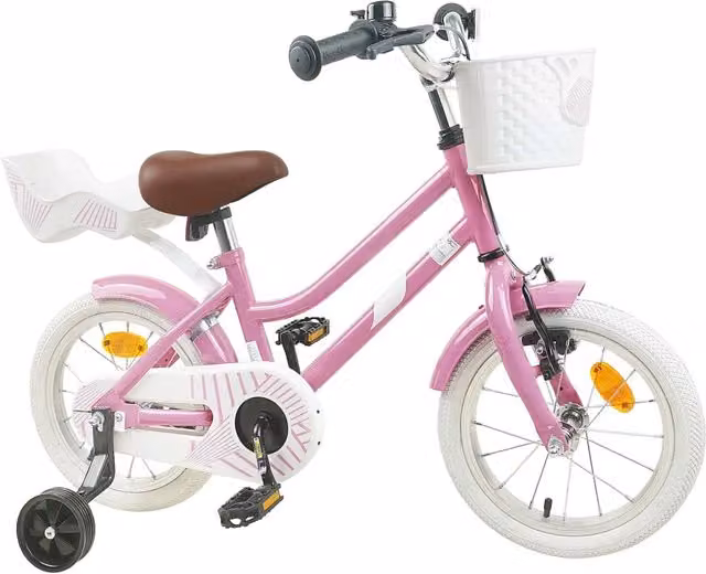 Bicicletta per bambini DESIGN IN da 16 pollici, colore rosa