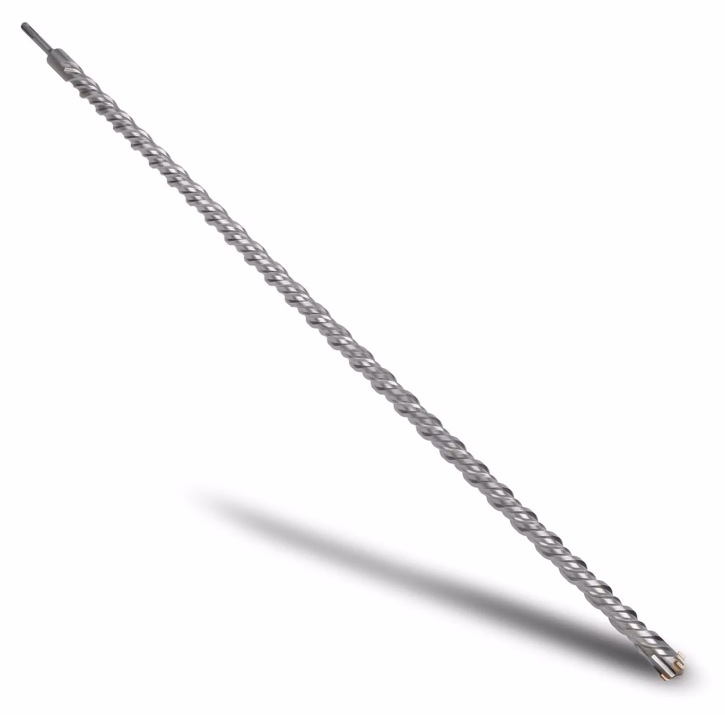 Punta SDS Plus per trapano a martello - Punta per calcestruzzo - 25 x 1500 mm - Metallo duro - Doppia spirale - 4 taglienti