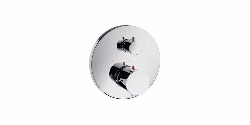 hansgrohe AXOR Starck thermostat encastré avec vanne d'arrêt et vanne de commutation, 10720990, 10720990