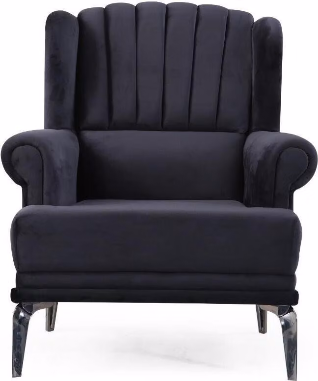 Perfekte Sessel Holz Design Wohnzimmer Möbel Blau farbe Luxus Stil