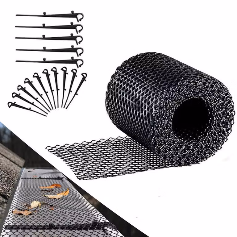 Rete per giardino - 18 cm x 8 m - Rete per pollame - Rete protettiva per il giardino con 15 fascette di fissaggio - Riutilizzabile - Adatta per giardino, balcone e piante