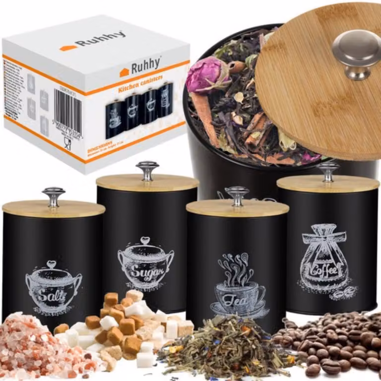 Contenitori da cucina - 4 pz Ruhhy 24578