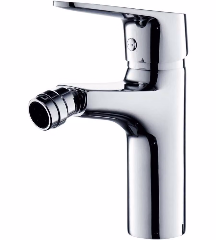 AQUAE Rubinetto Bagno Anika per Bidet Blu Montaggio a Parete 35mm