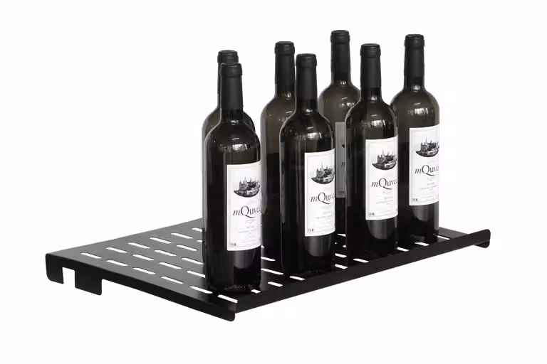 La piastra metallica "Standing Bottle" - WineExpert 180 - mQuvée