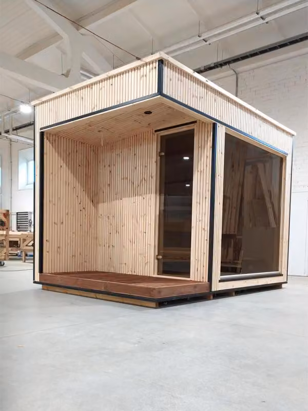 Outdoor Saunas Holzsauna Außensauna Massivholzsauna Gartensauna Holzhaus