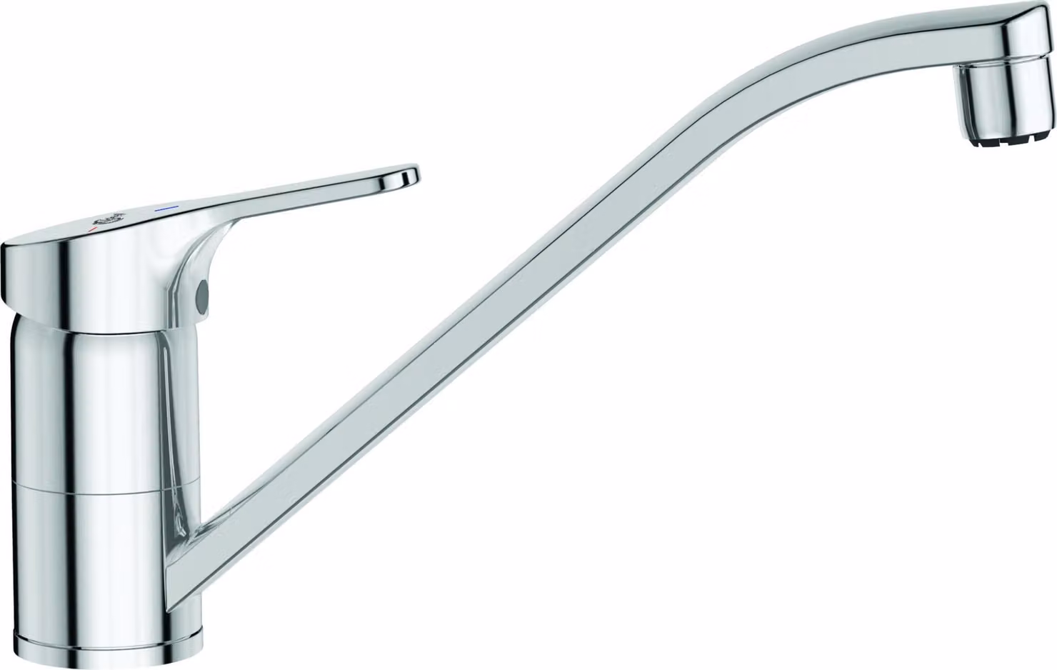 Ideal Standard Cerafit cromo miscelatore per lavello a bassa pressione BC134AA