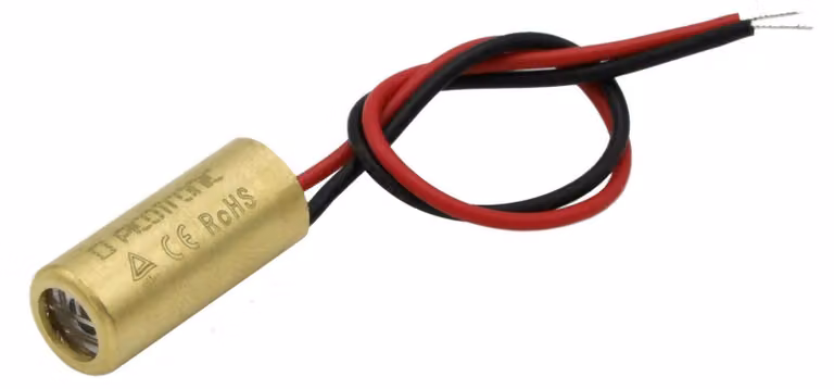 Laser a croce, 650 nm, diametro 9x20 mm, messa a fuoco a 100 mm, ideale per lavori di precisione