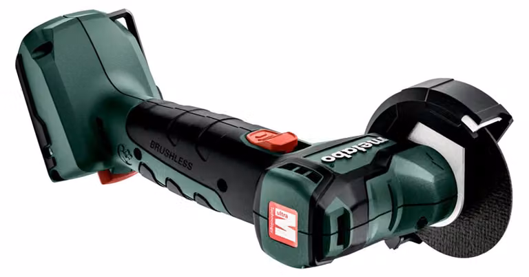 Metabo Winkelschleifer Powermaxx CC 12 BL (ohne Akku, Schleifsch. Koffer, 12 V)