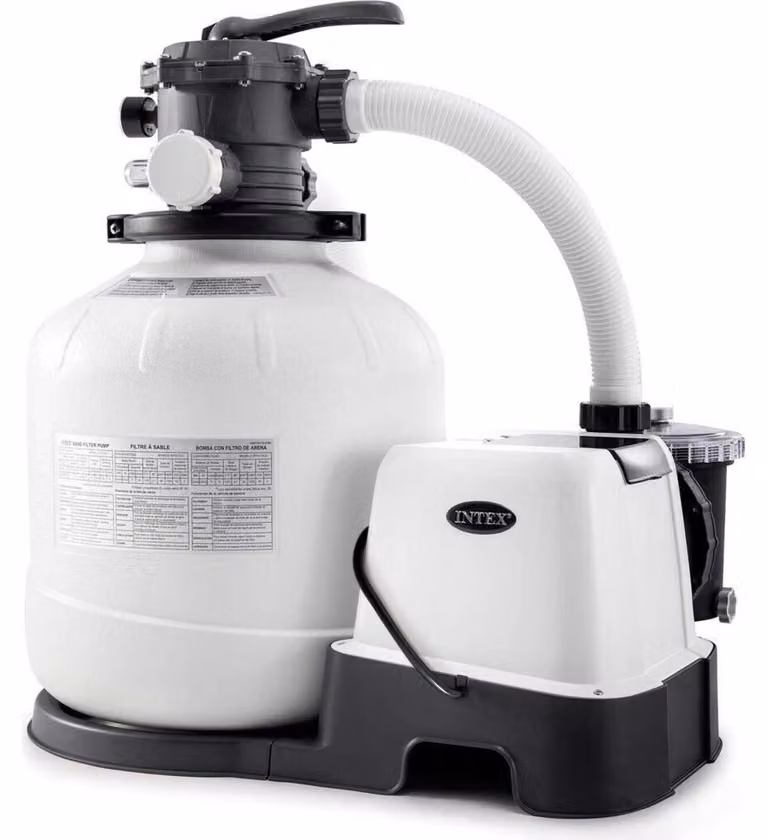 INTEX 26680 - Pompa filtro a sabbia e sistema di acqua salata - QX2600 (8m³l/ora, fino a 56m³ piscina)
