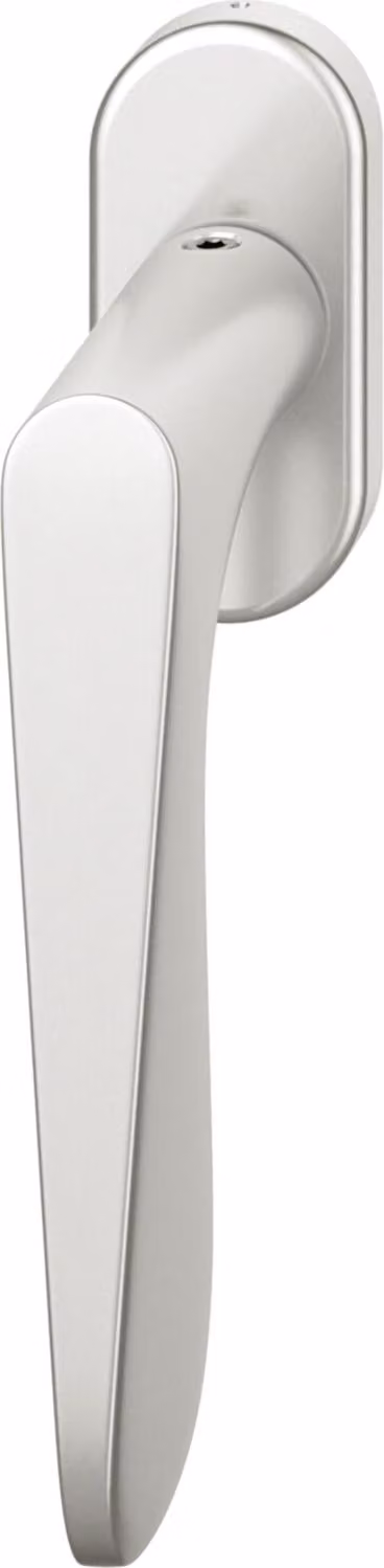 FSB maniglia per finestra 34 1144 rosone ovale maniglia universale alluminio anodizzato argento