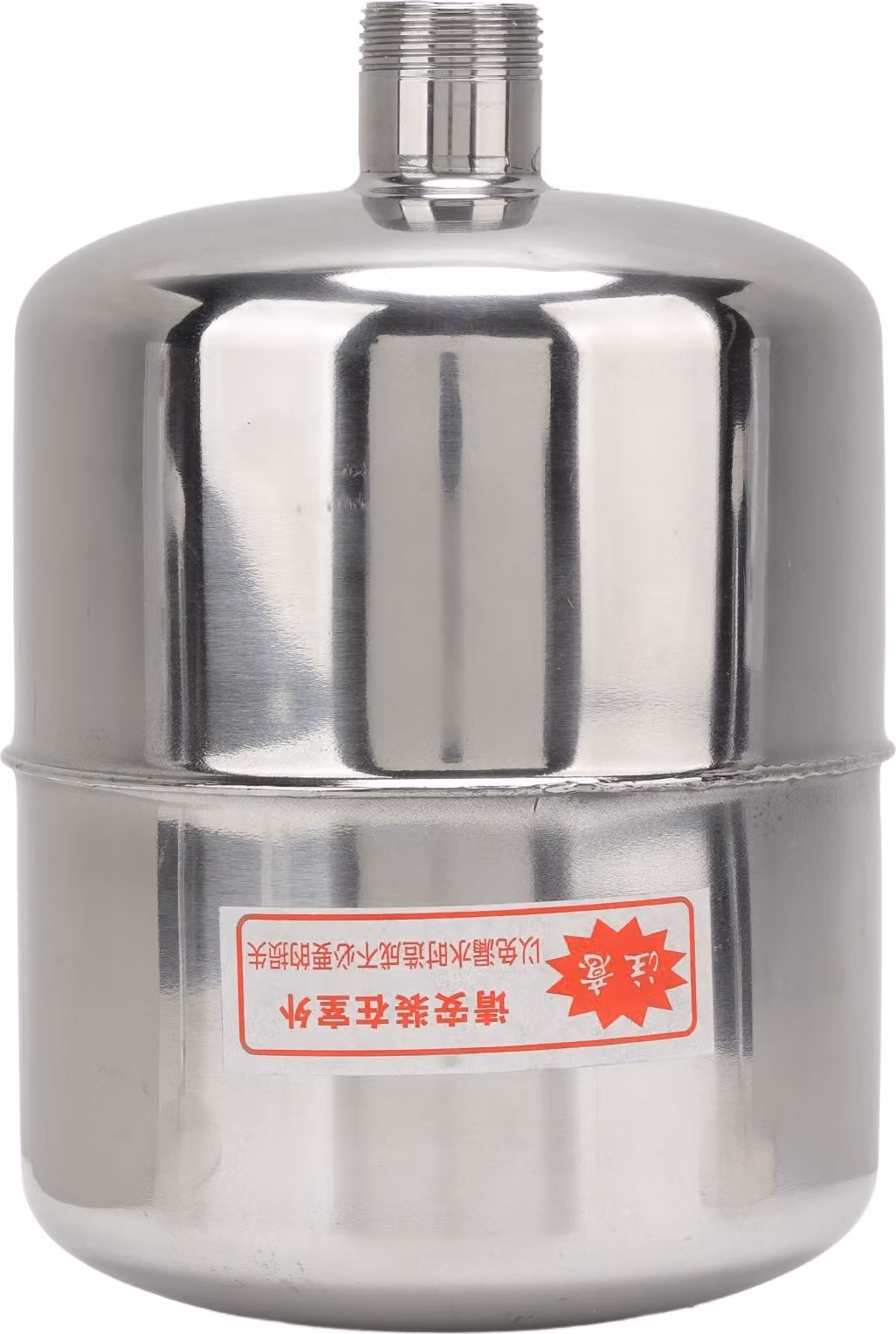 Serbatoio di pressione in acciaio inox, 2 l, senza perdite, accessorio robusto per la pompa dell'acqua