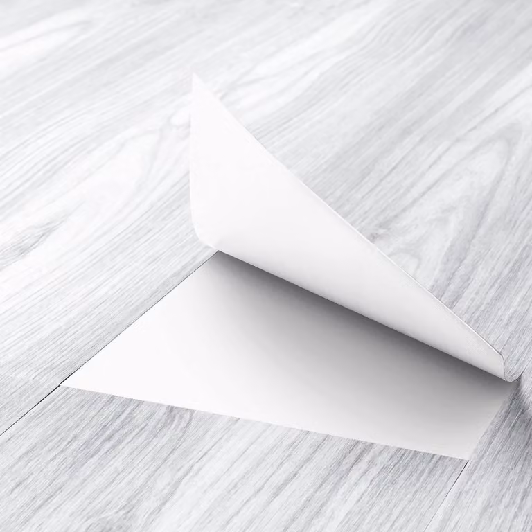Piastrelle adesive per pavimento - Effetto legno grigio in PVC - 90 x 15 cm - 5 pezzi