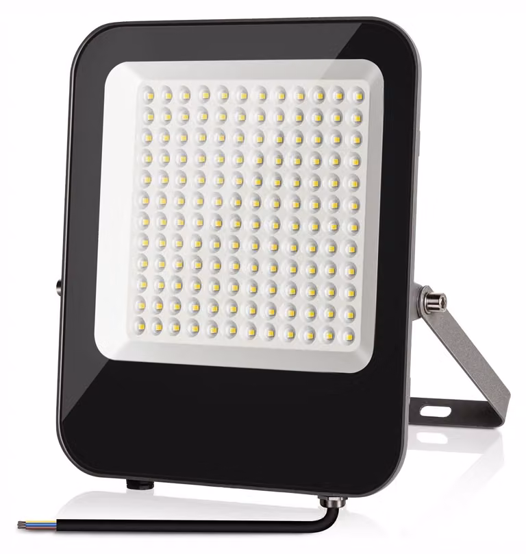 Faretto LED da 100 W, 10.000 lumen, grado di protezione IP66, 144 LED, 6500 K, luce bianca fredda