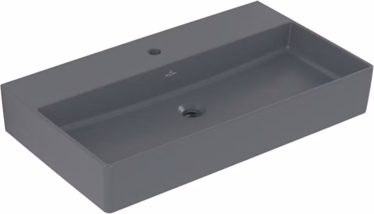 Villeroy & Boch Memento 2.0 lavabo mural, 1 trou pour robinet, sans trop-plein, poli, 800x470mm, 4A228LI4, 4A228LI4