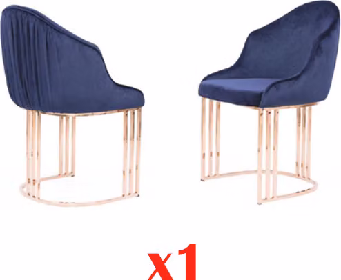 Ess Zimmer 1x Stuhl Stühle Polster Textil Modern Designer Lehn Sitz Sessel luxus
