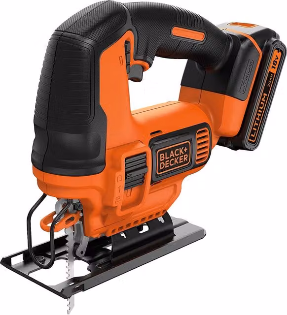 Seghetto Alternativo a Batteria Black Decker Bdcjs18 Qw 18v 2 Ah Litio