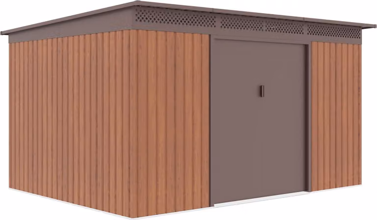Casetta da giardino G21 GRAH 915 - 340 x 269 cm, marrone