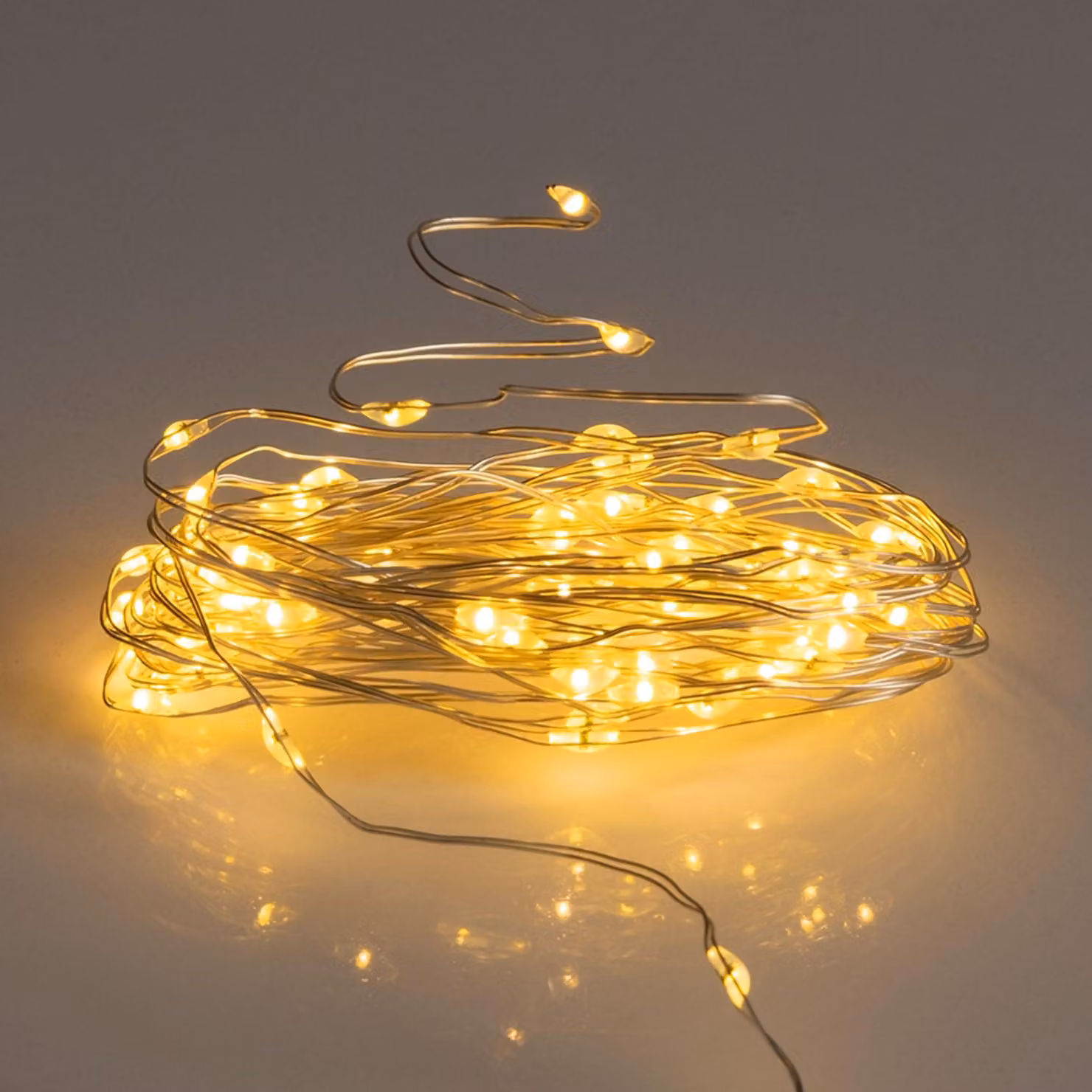 Catena luminosa a LED, 160 LED bianco caldo, 795 cm, con timer, 8 funzioni