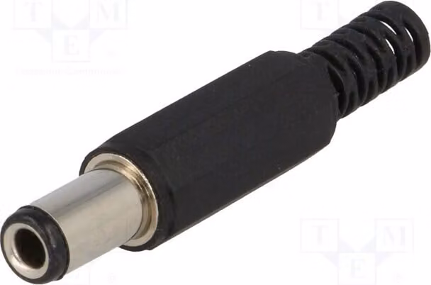 5 connettori femmina da 6,3 mm, lunghezza 10 mm, per alimentazione continua (DC), con attacco da 6,3/3,1 mm