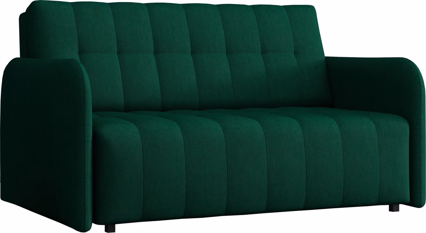 MIRJAN24 Divano letto Viva Grand III, divano imbottito a 3 posti con cuscini inclusi, con contenitore e funzione letto, divano elegante (colore: Kronos 19)