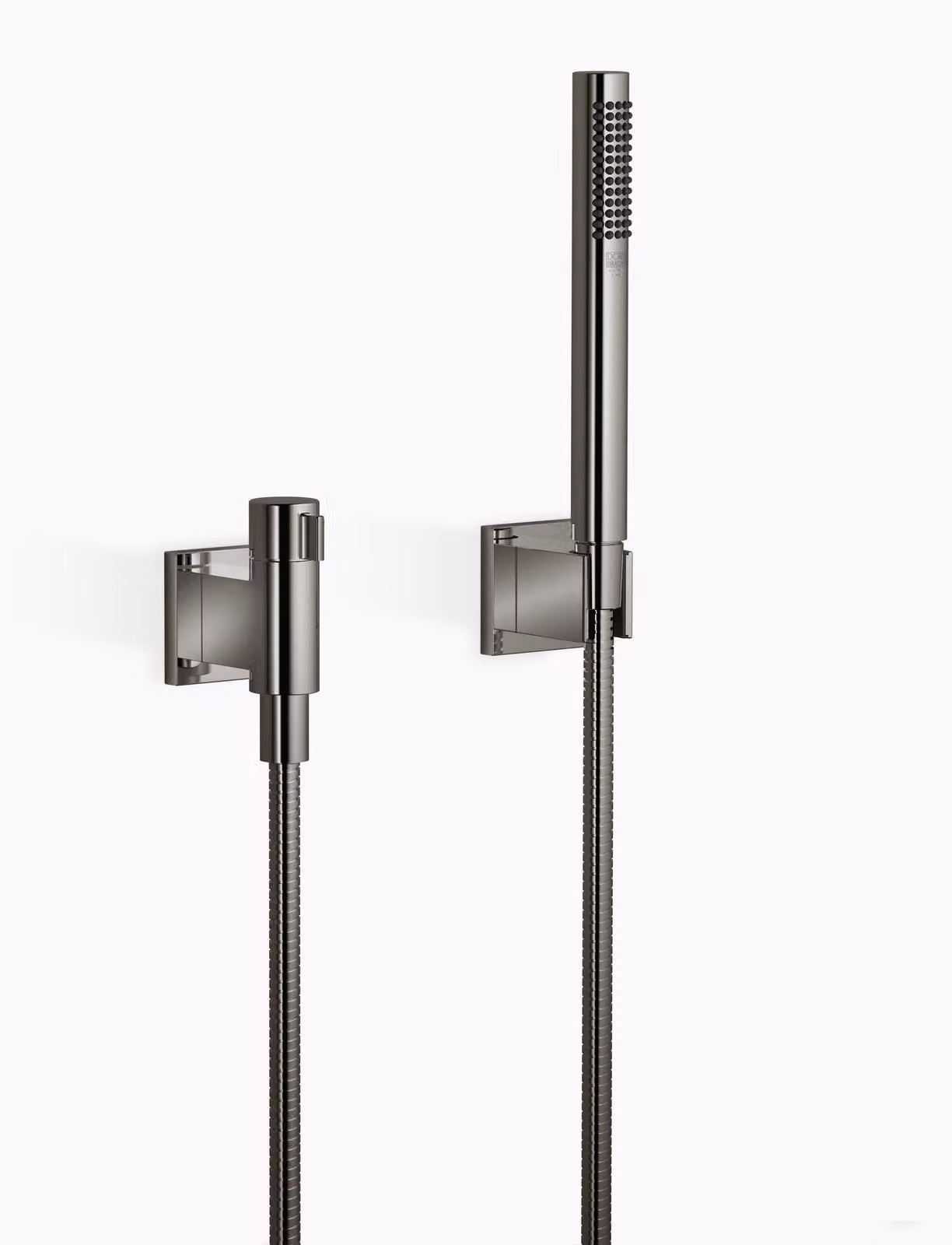 Garniture de douche Dornbracht avec rosaces individuelles, avec régulateur de débit, flowReduce, 27809985-190010, 27809985-190010