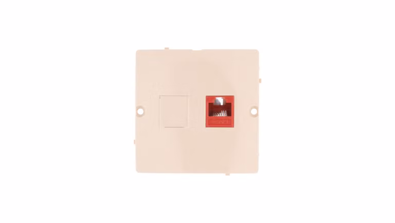 Simon Basic Presa singola per computer RJ45 cat.5e beige BMF51.02/12