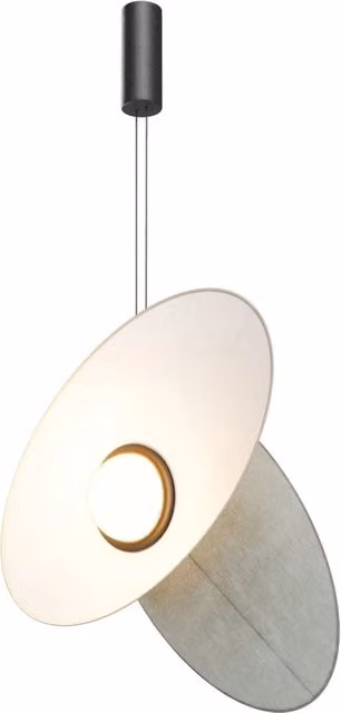 Lampada a sospensione moderna Maytoni Evolution in alluminio con LED da 9W IP20, disponibile in nero, bianco o grigio