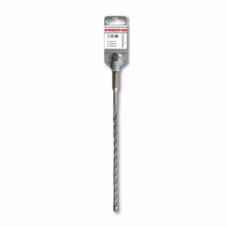 WERHE Punta a croce per calcestruzzo SDS PLUS 6,5x260 mm