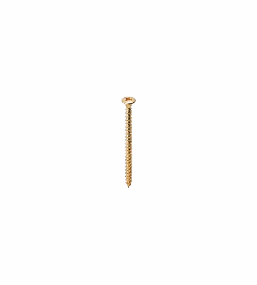 Viti Truciolari Ottonate Testa Piana Mm.2.6X15