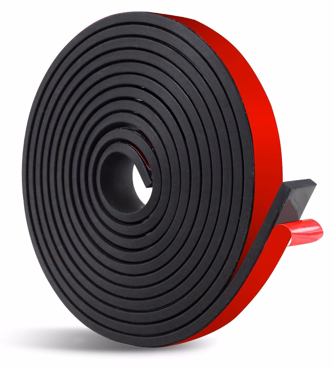 Striscia di gomma in neoprene autoadesiva, antiscivolo e ammortizzante, 1 rotolo, per pavimenti