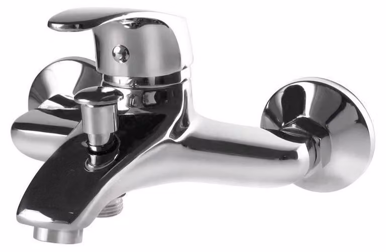 EXTOL Opera 83103 Miscelatore per vasca da bagno a parete, interasse 150mm, 150mm, 40mm, SEDAL, cromo