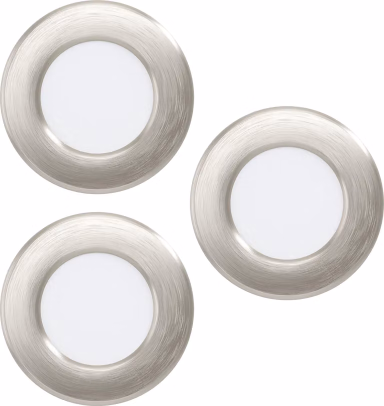 EGLO FUEVA 6-Z, LED, 6500 K, 1020 lumen, 220-240 V, nichel