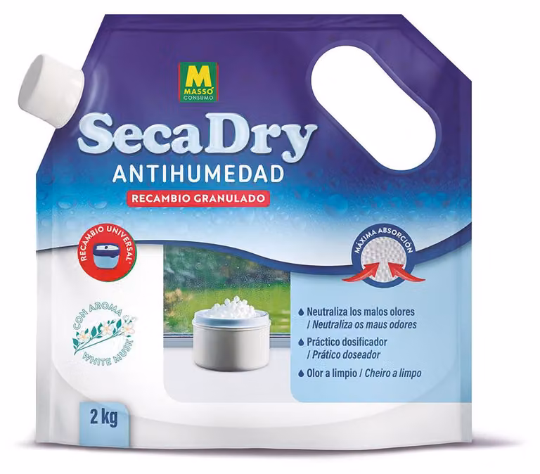 Ricarica anti-umidità Secadry: assorbimento efficace dell'umidità - Massó
