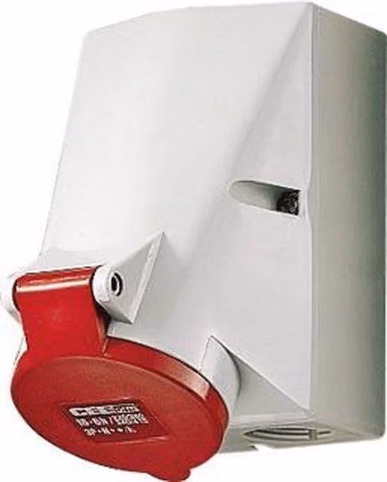 Presa elettrica a muro Schuko - 734 - E2VGM